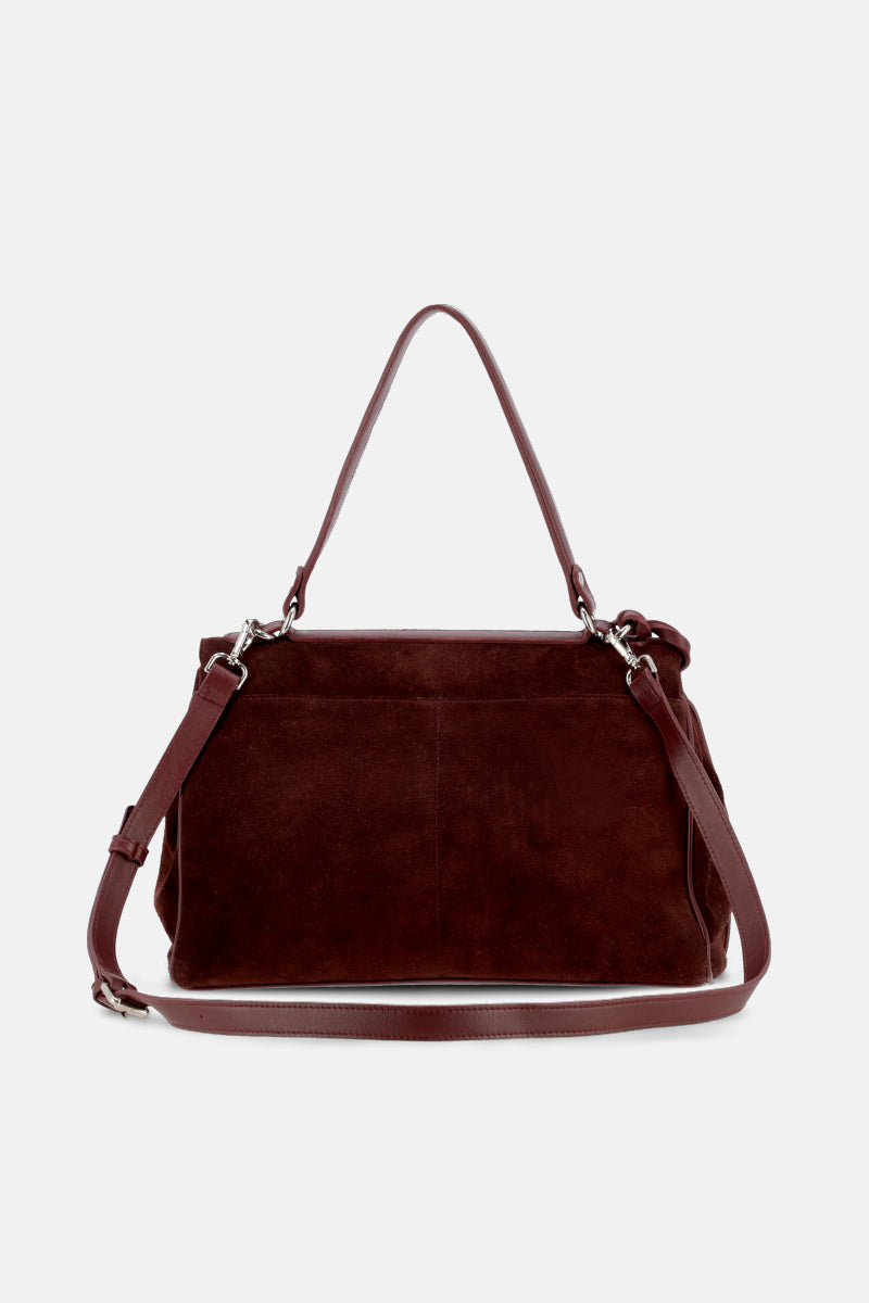 CARTERA - CUERO - BORDO - JUSTA OSADIA