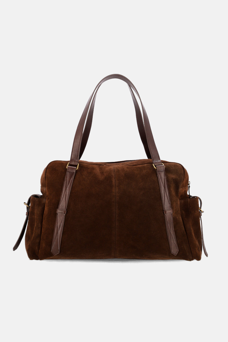 BOLSO NEW BLISS  -  CUERO Y GAMUZA - JUSTA OSADIA