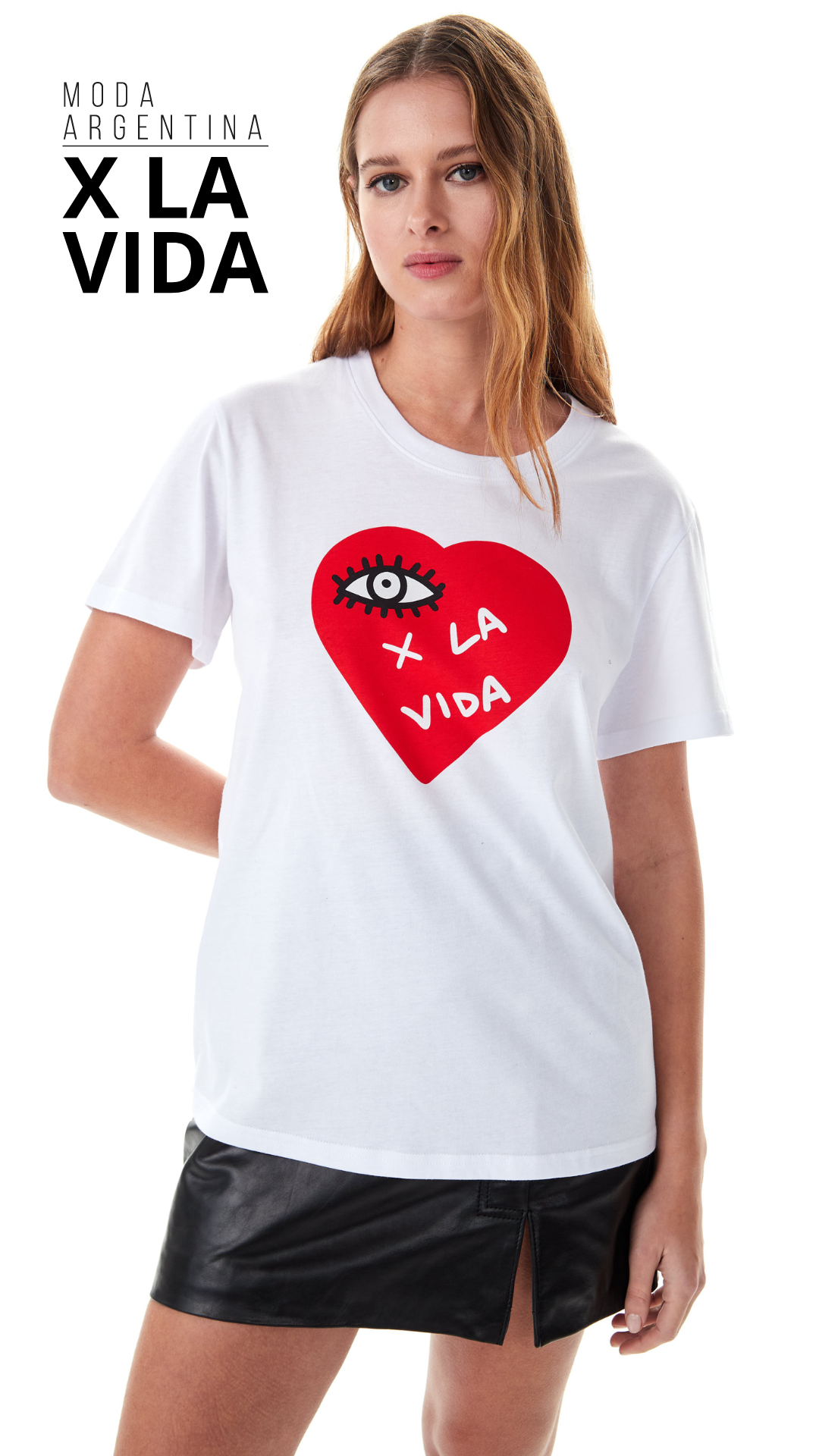 REMERA X LA VIDA