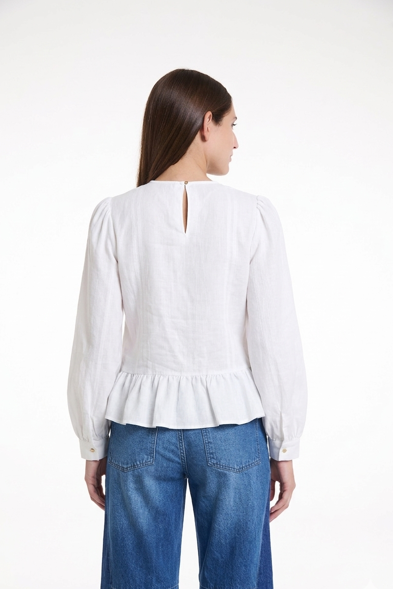 BLUSA PEOPLE - ALGODÓN - JUSTA OSADÍA