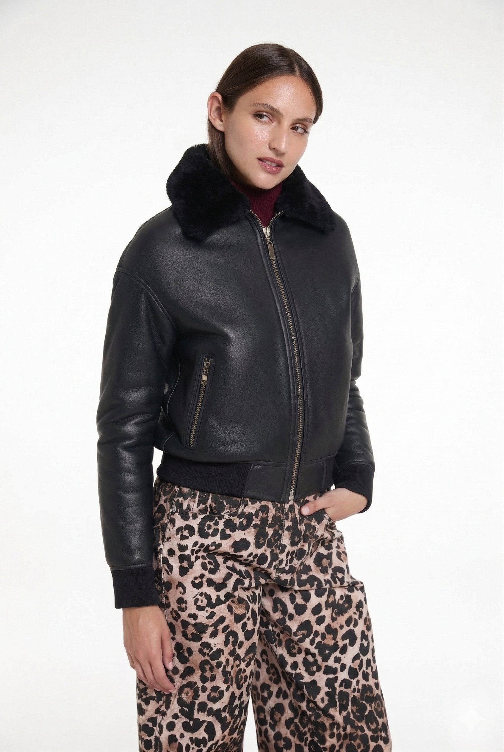 CAMPERA DREAMS - CUERO - PIEL - JUSTA OSADÍA