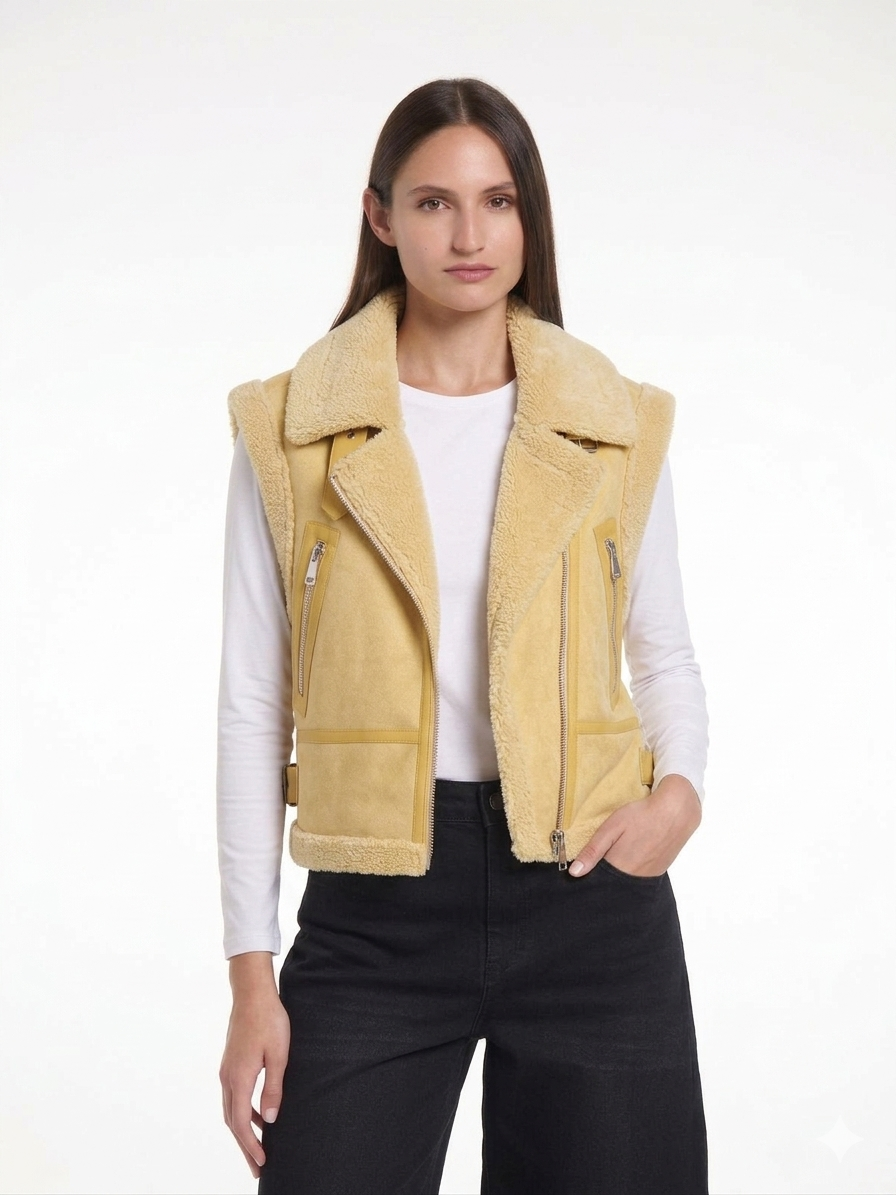 CHALECO SHIP - BEIGE - GAMULAN - JUSTA OSADIA 