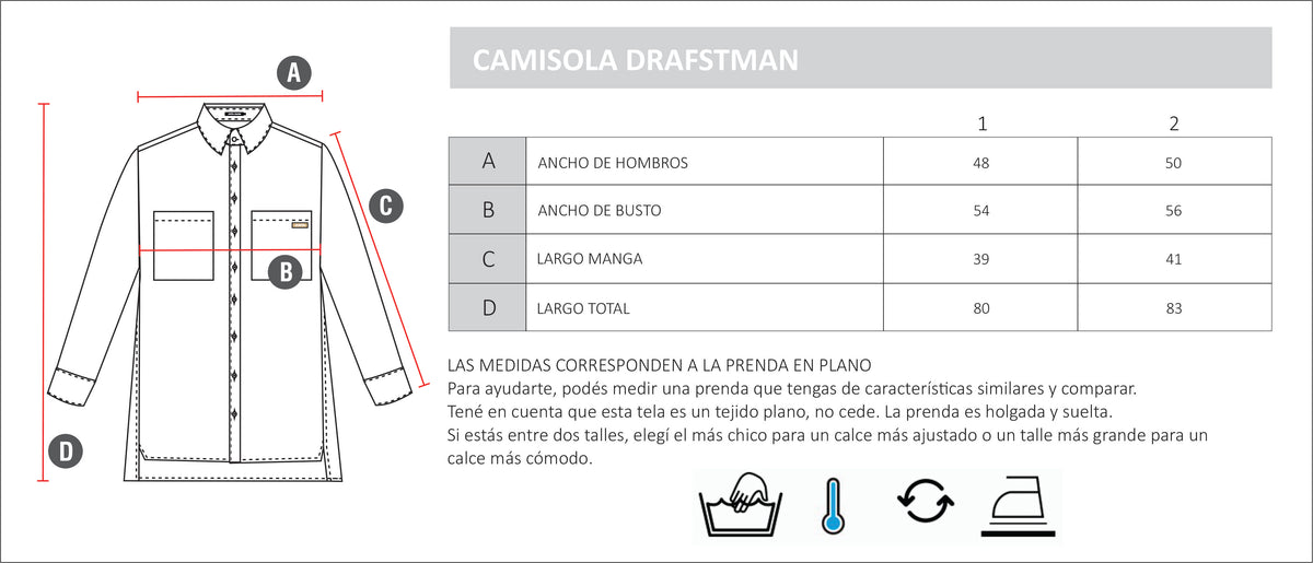 CAMISOLA DRAFSTMAN