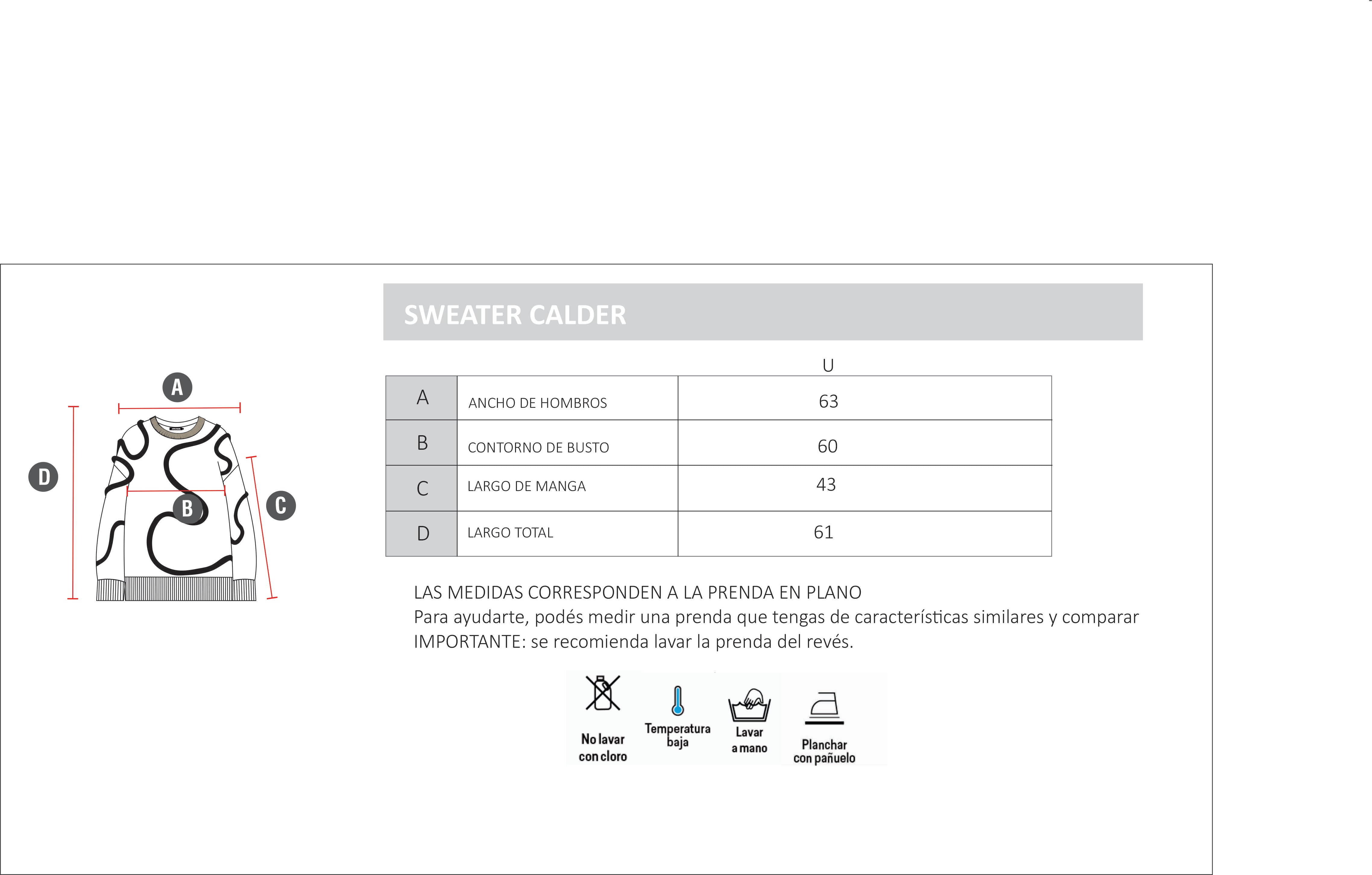 SWEATER CALDER