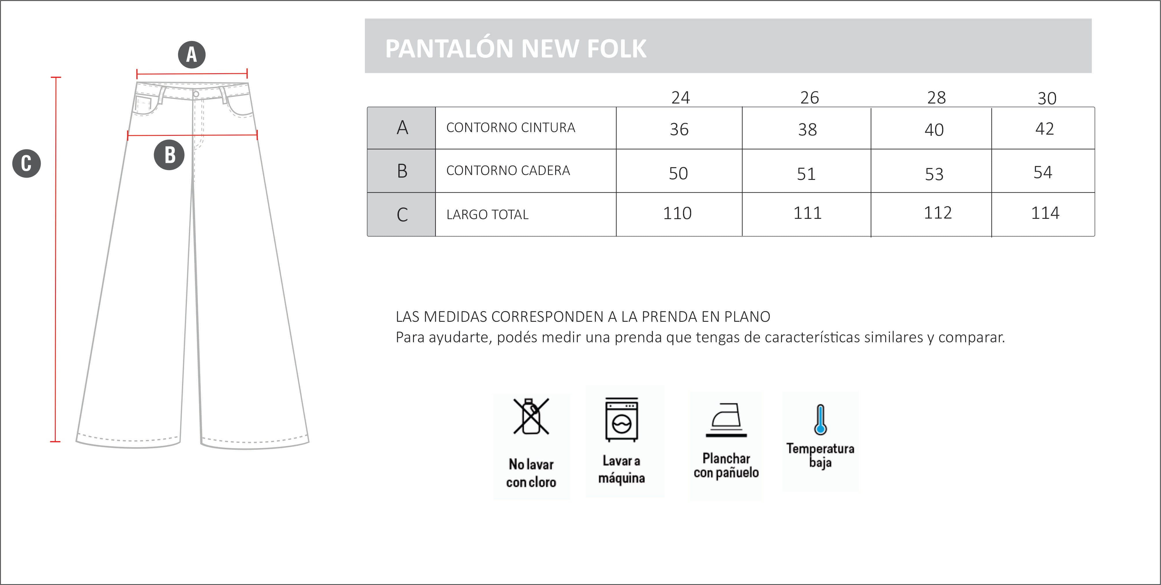 JEAN NEW FOLK - Justa Osadia - Justa Osadia - PANTALON