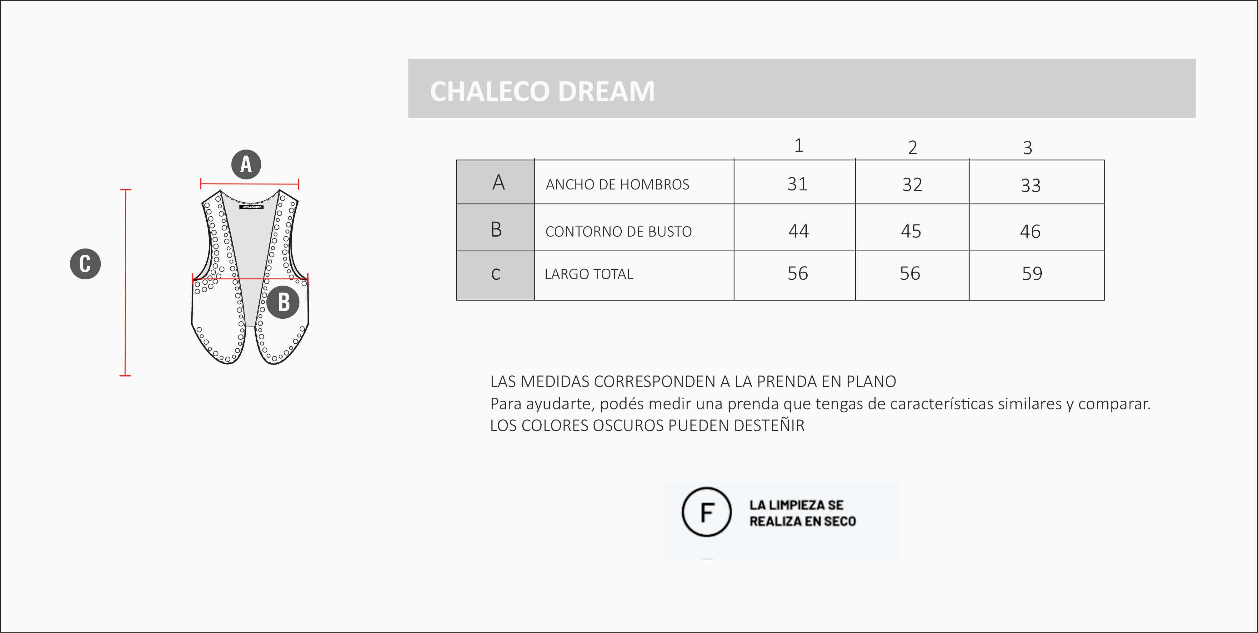 CHALECO DREAM