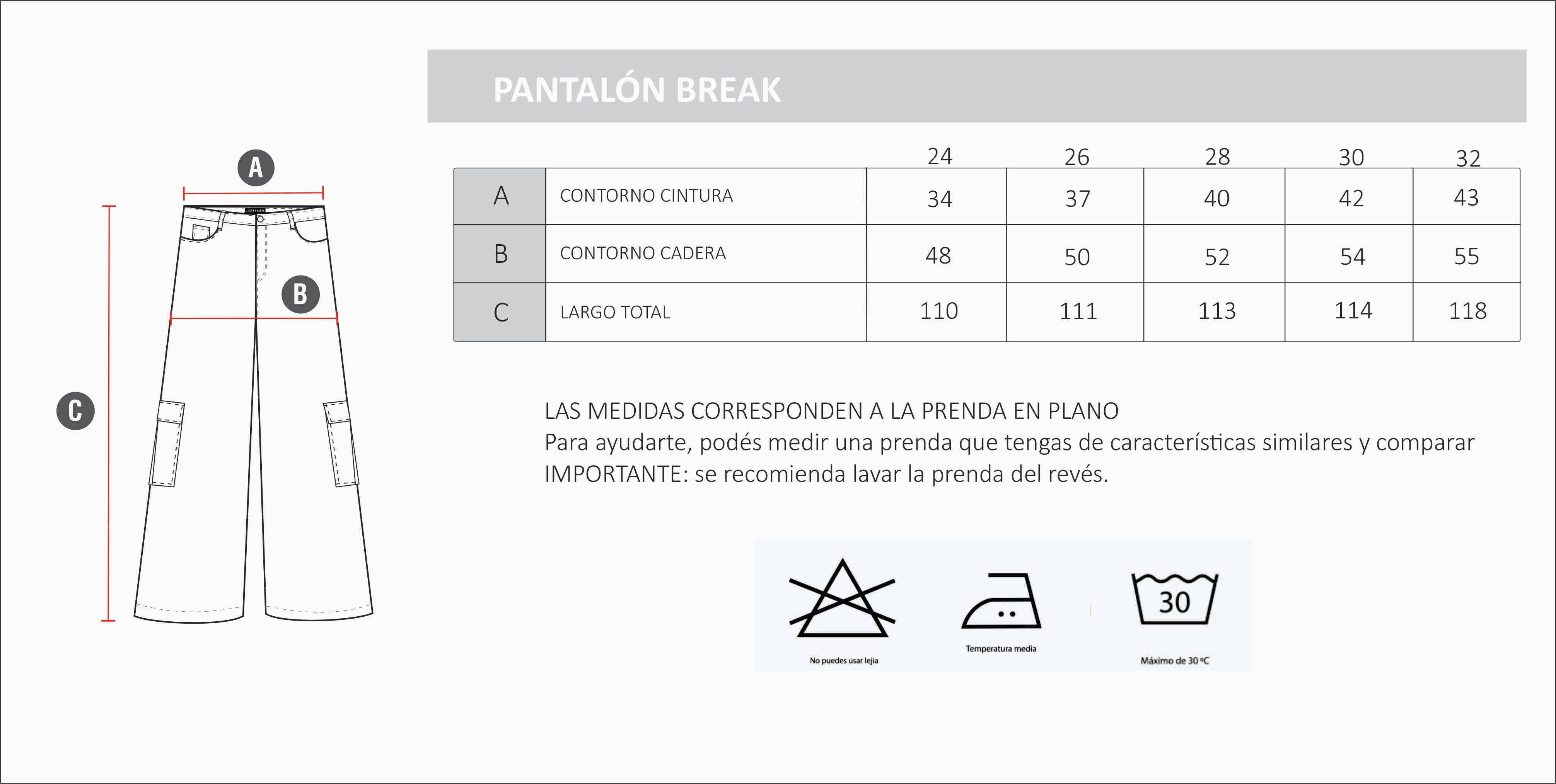 JEAN CARGO BREAK