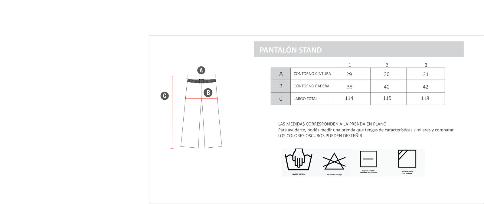 PANTALON STAND
