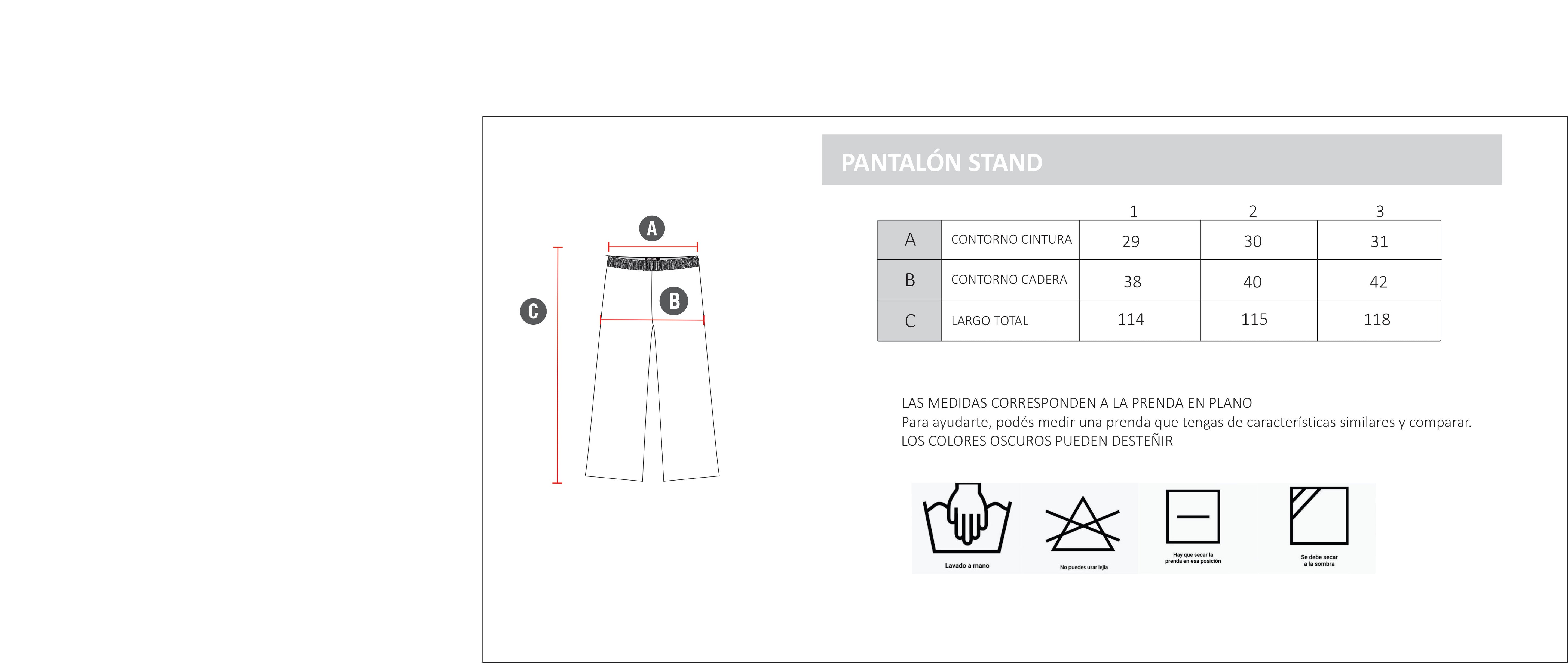 PANTALON STAND