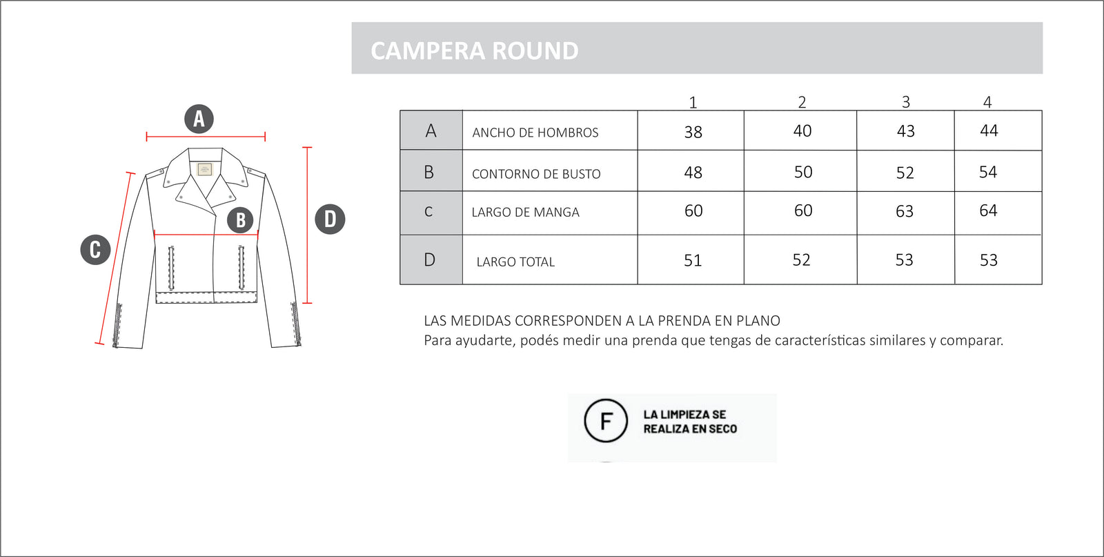 CAMPERA BIKER ROUND