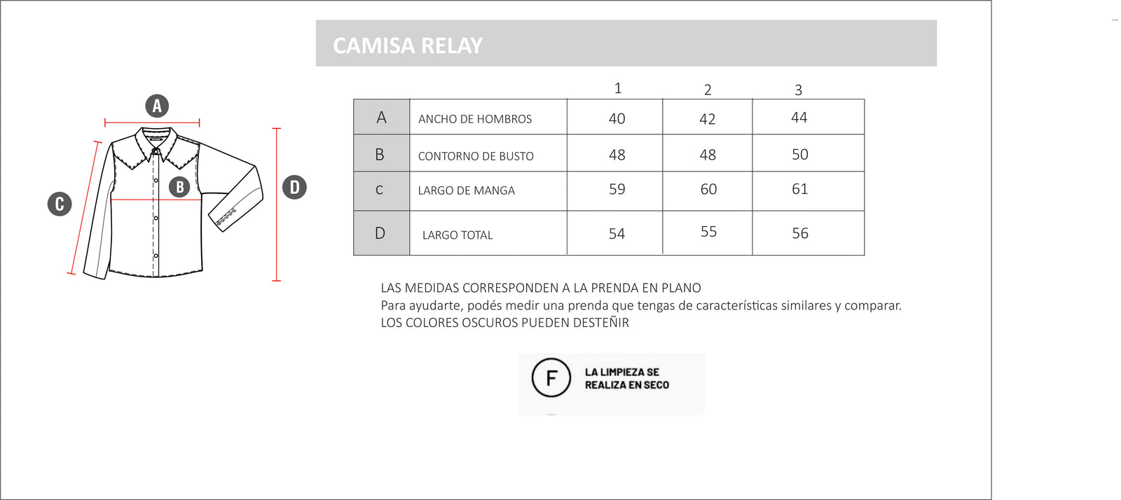 CAMISA RELAY