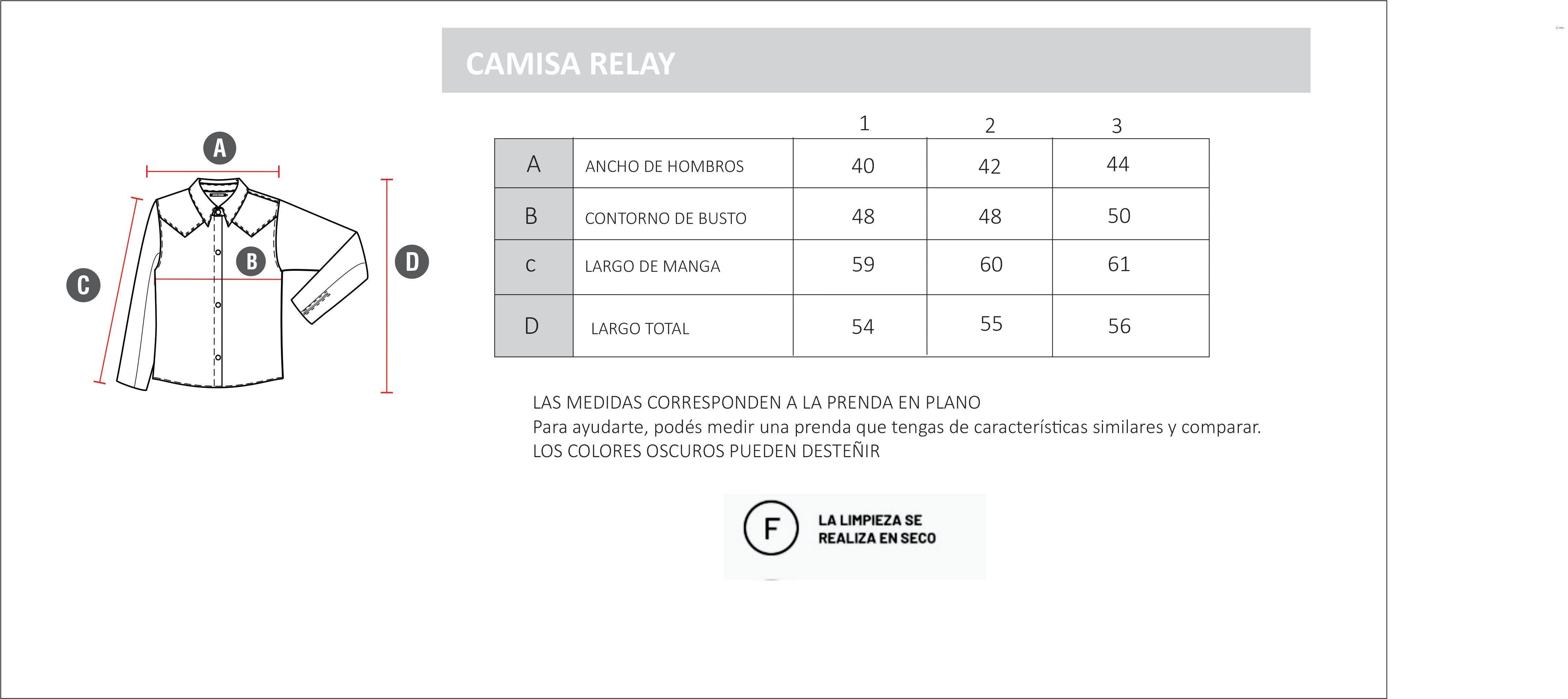 CAMISA RELAY