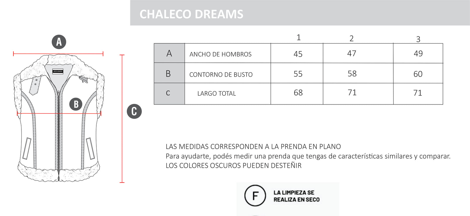 CHALECO DREAMS