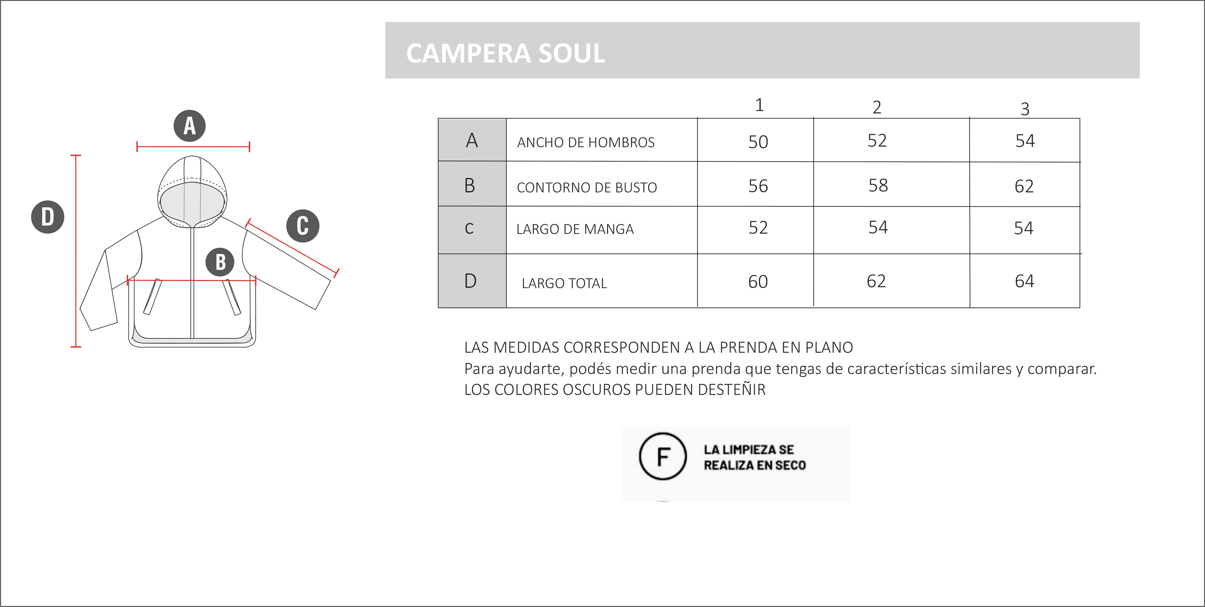 CAMPERA SOUL