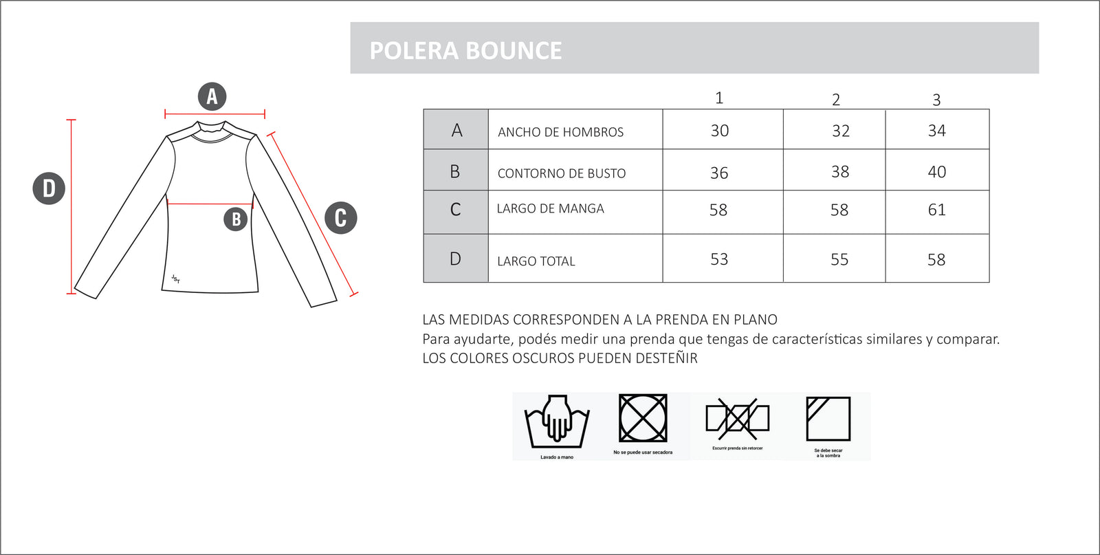 POLERA BOUNCE