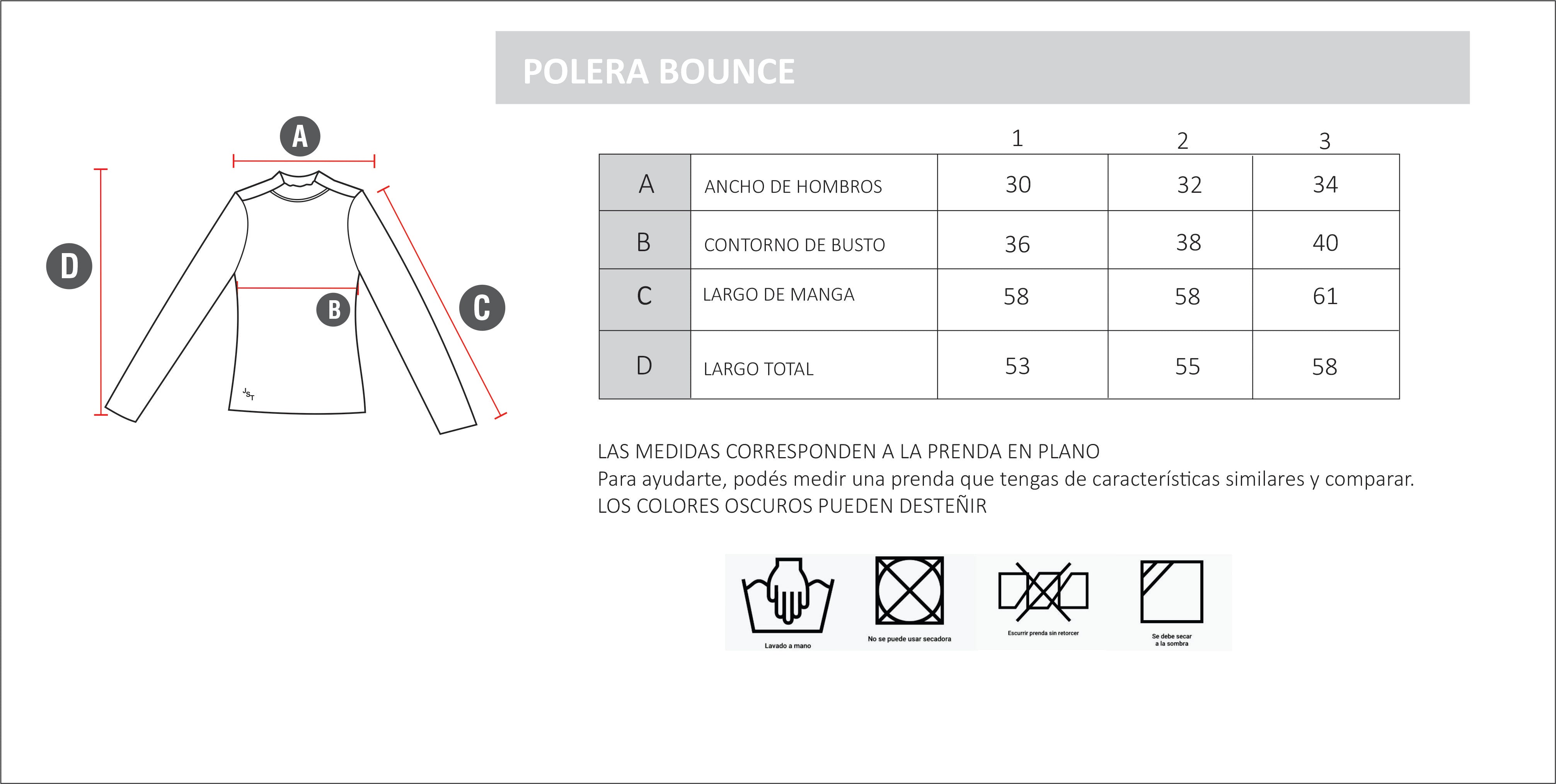 POLERA BOUNCE