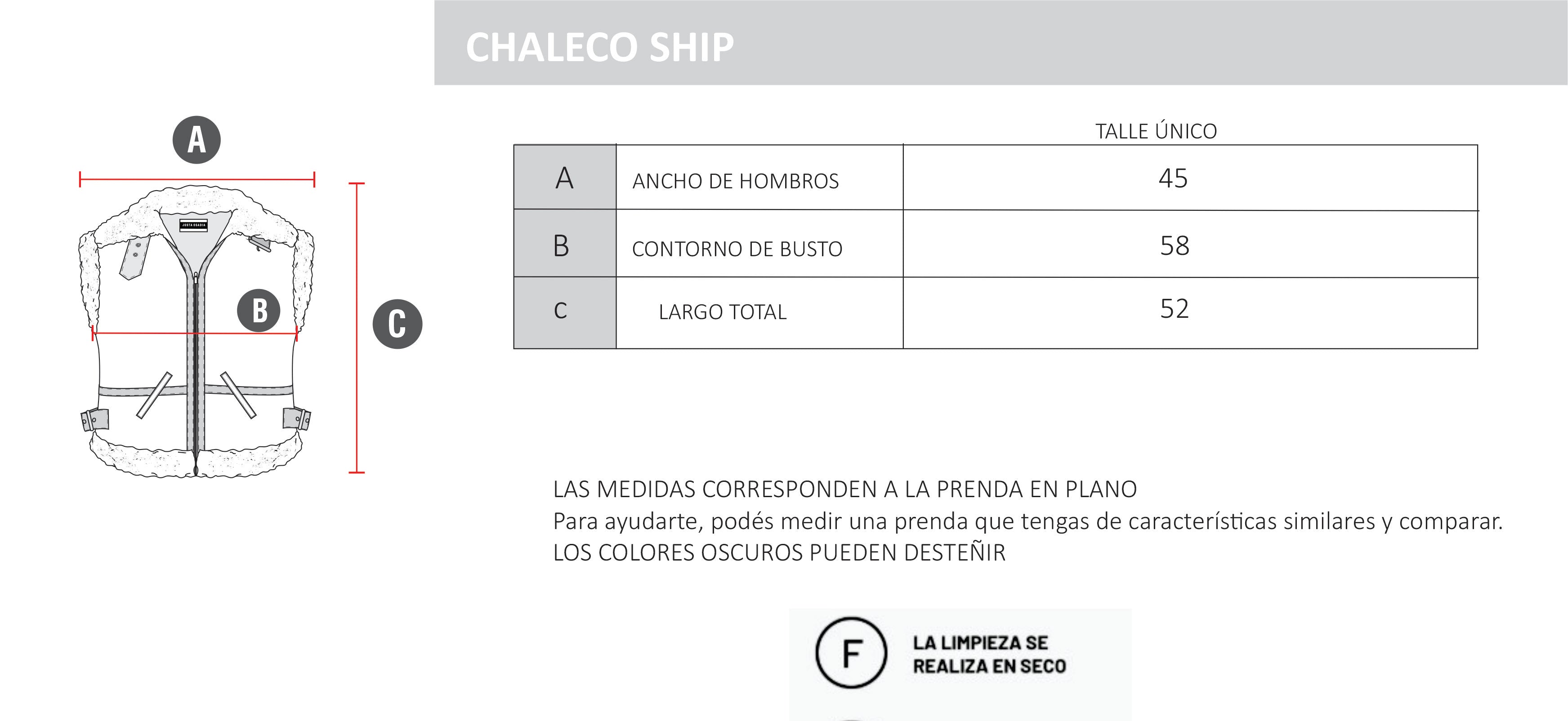 CHALECO SHIP