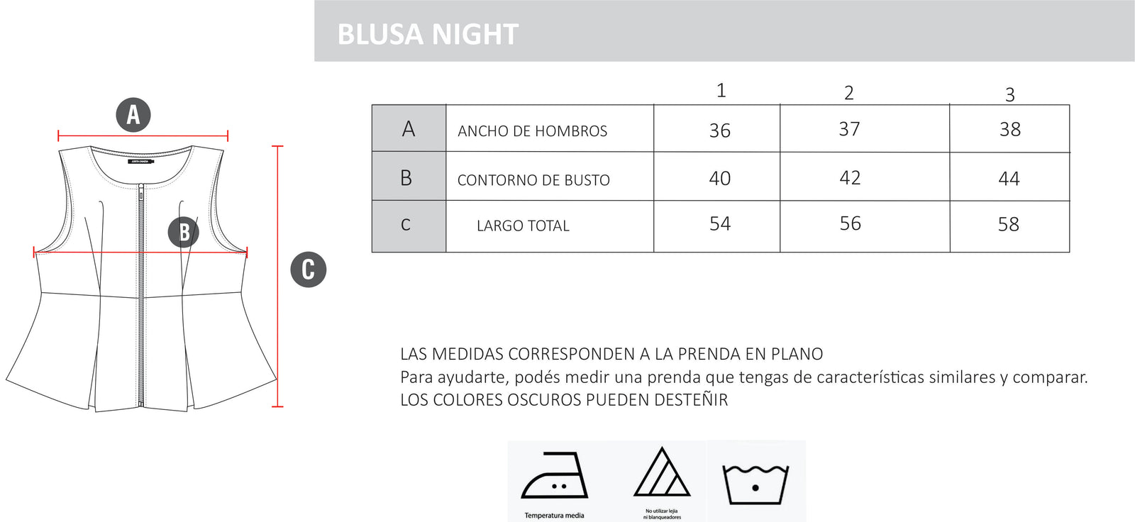 BLUSA NIGHT