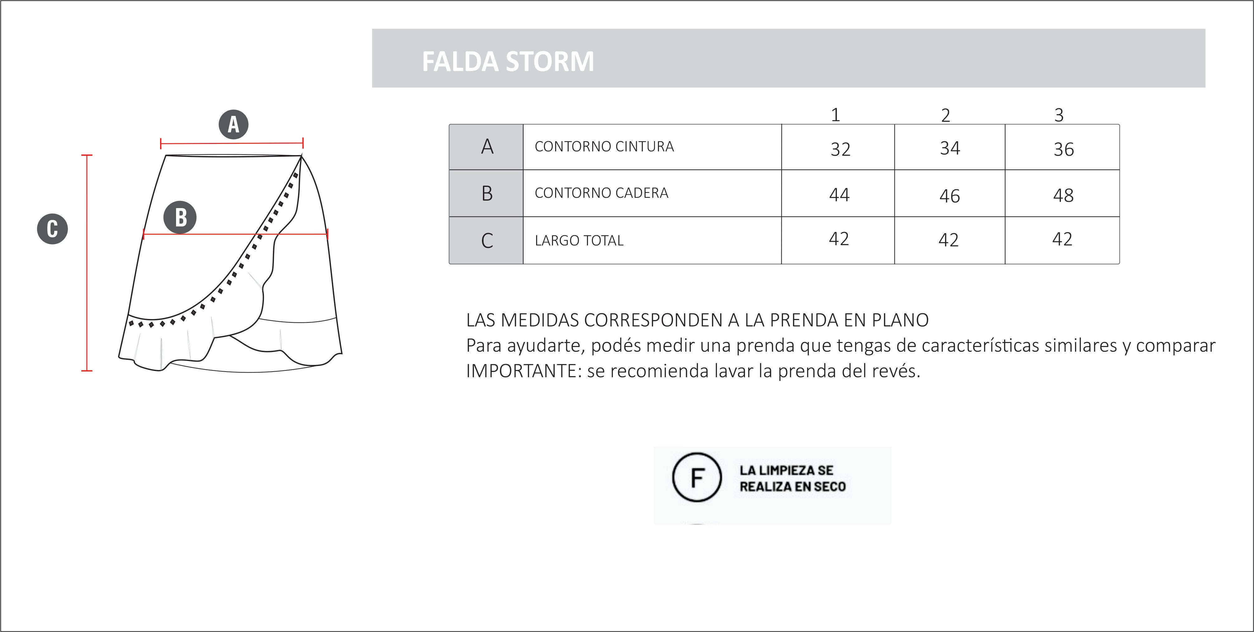 FALDA STORM