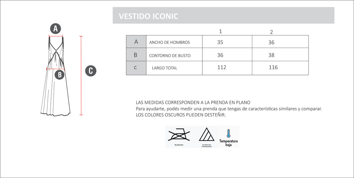 VESTIDO ICONIC