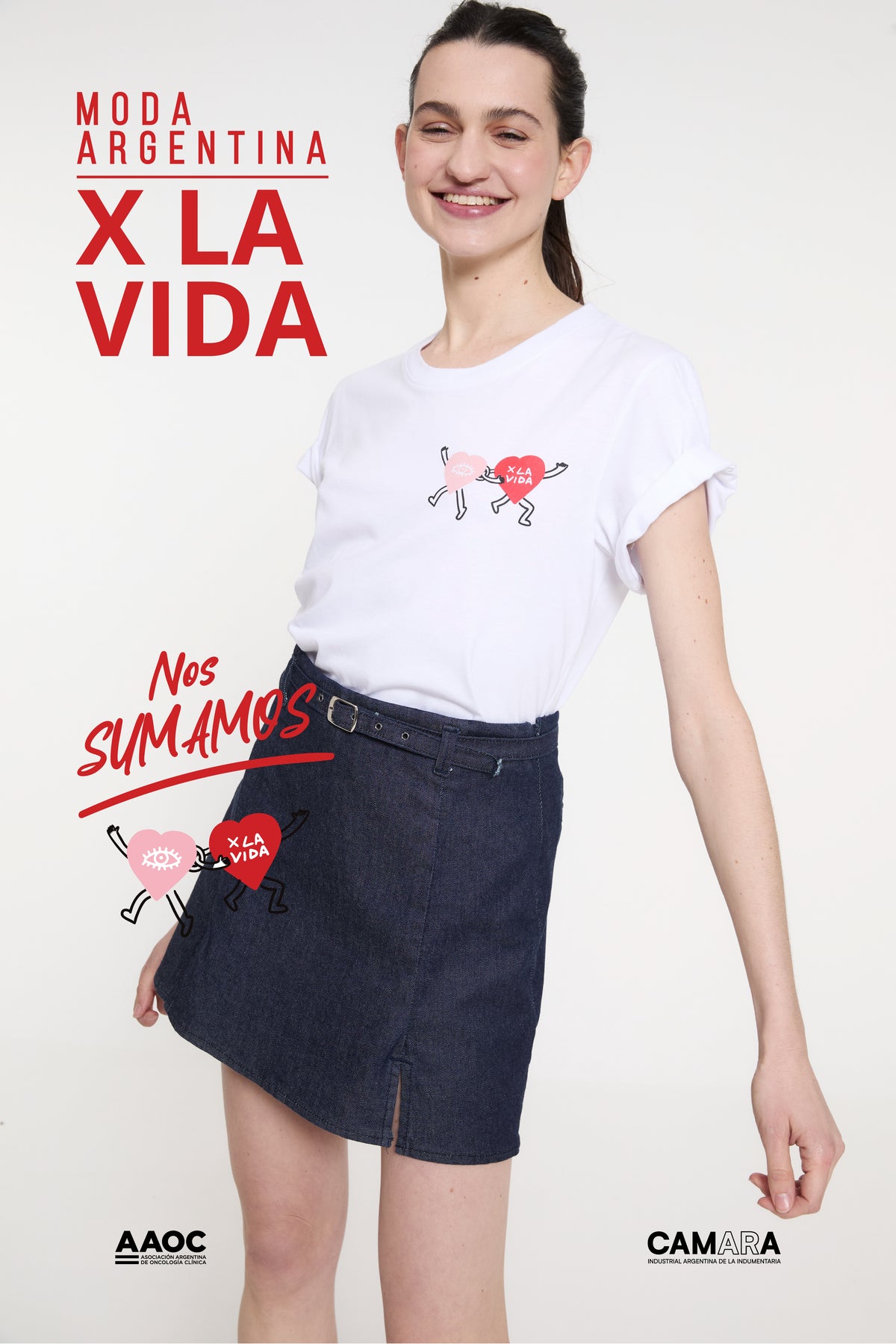 REMERA X LA VIDA