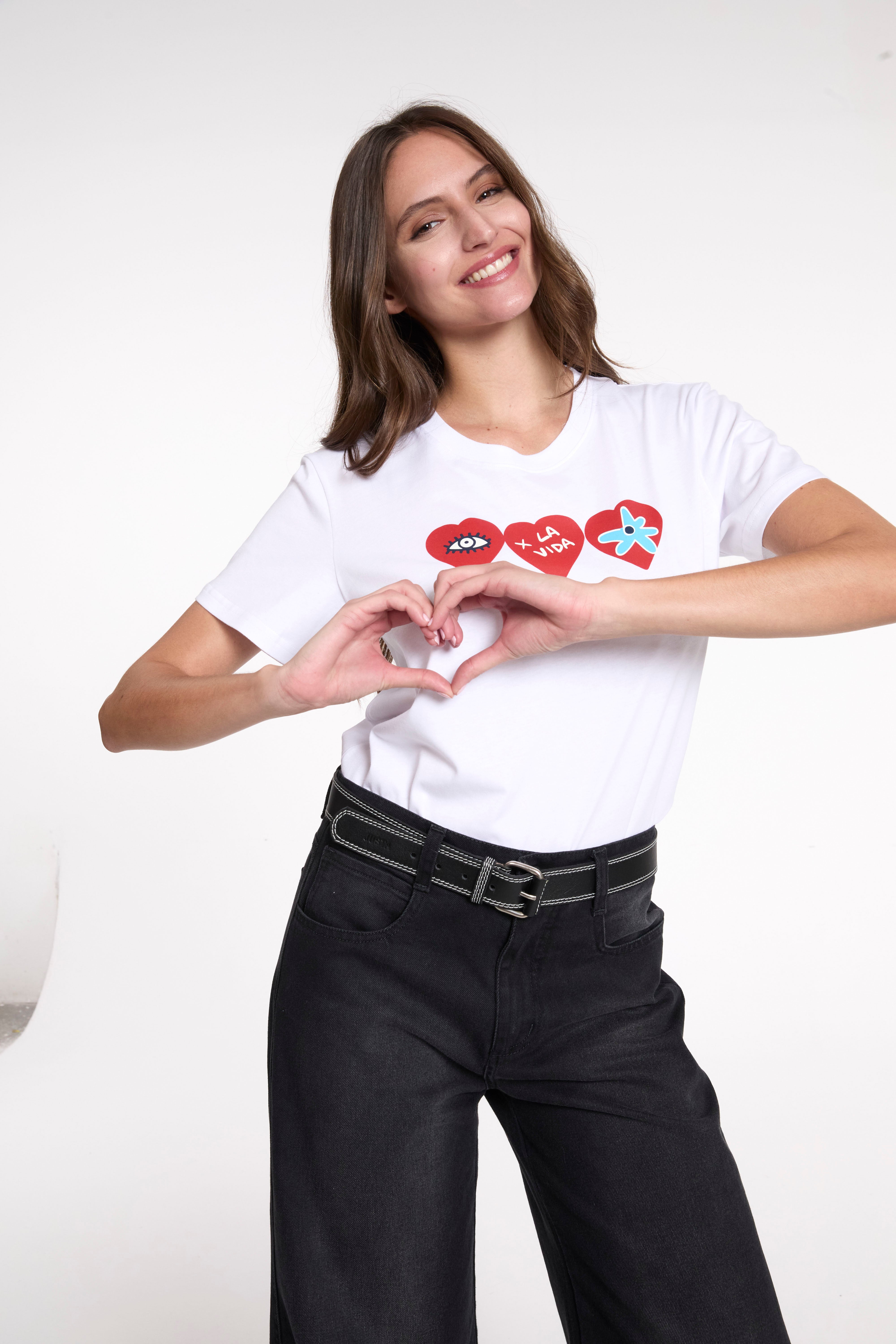 REMERA X LA VIDA