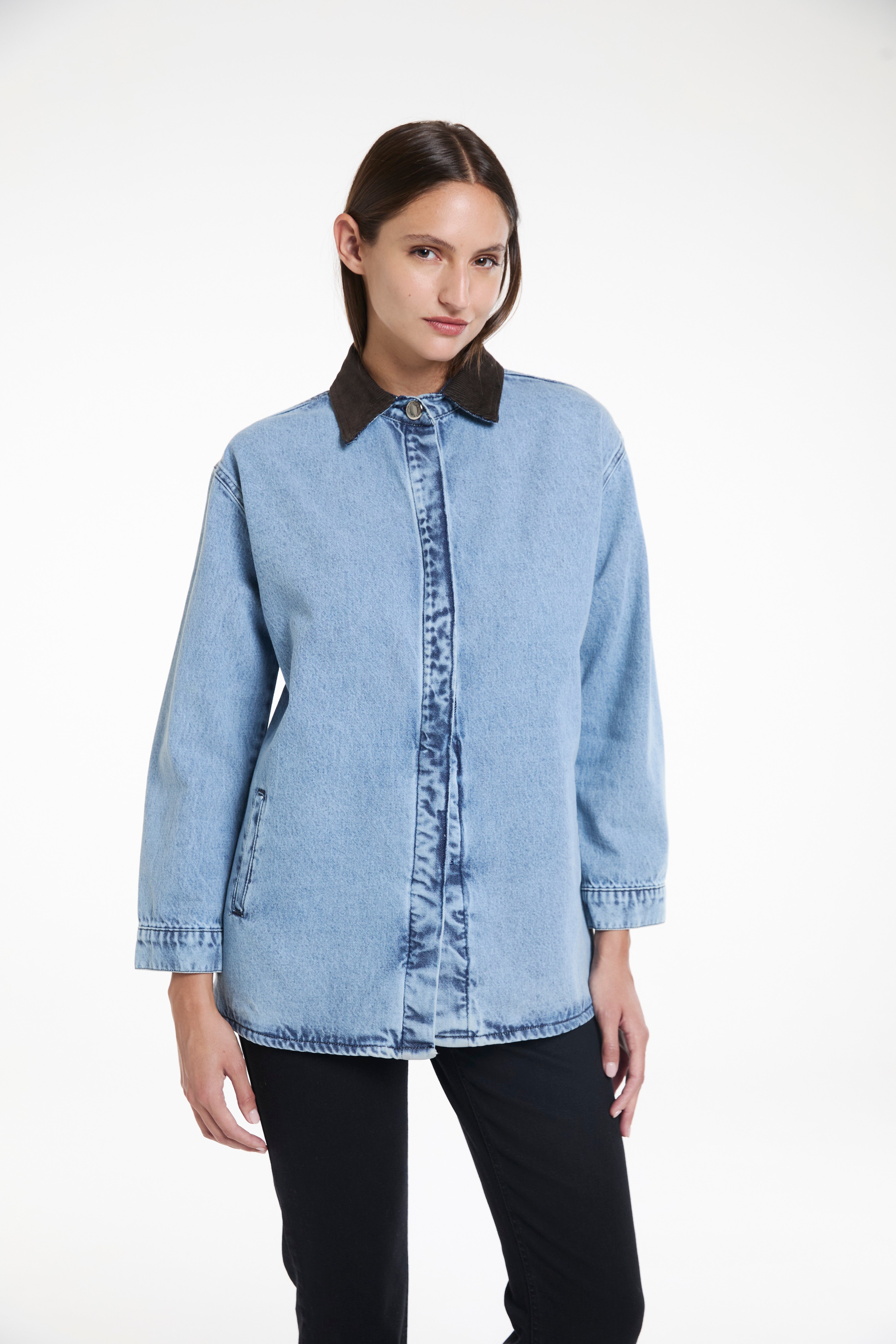 CHAQUETA HELTER - DENIM