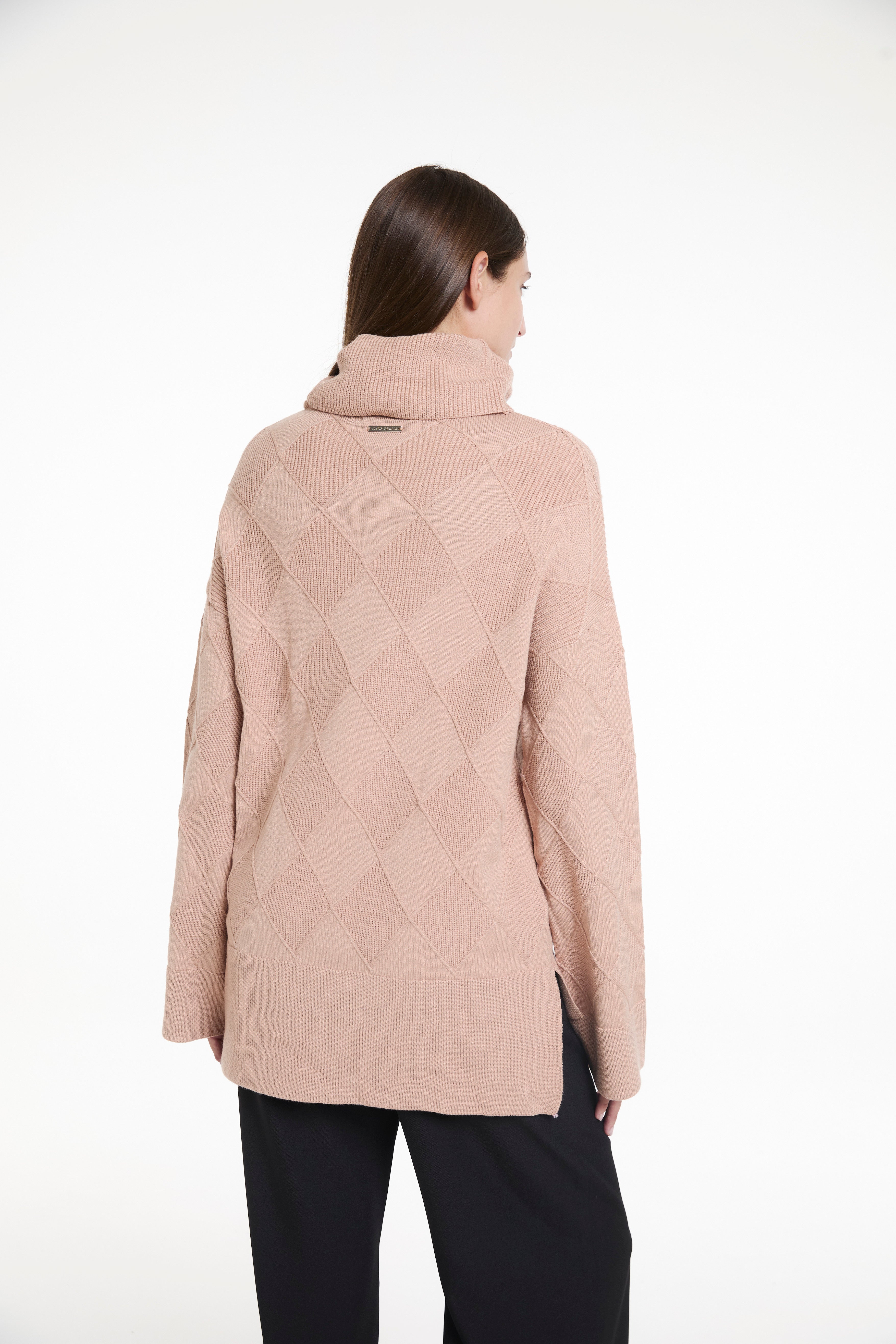 SWEATER SQUARE - TEJDO - POLERA - JUSTA OSADÍA