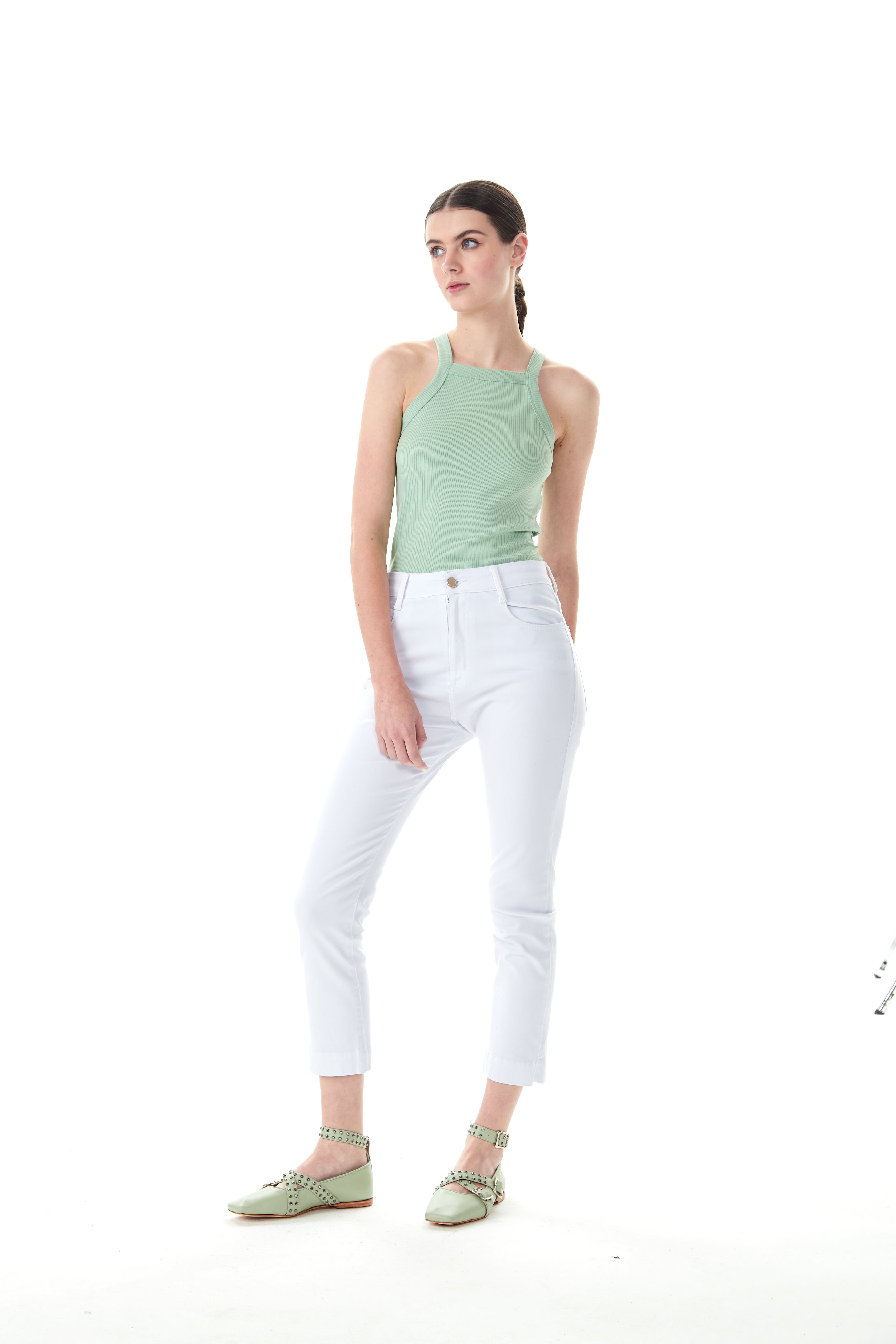 JEAN CROP LEGEND - Justa Osadia - Justa Osadia - PANTALON