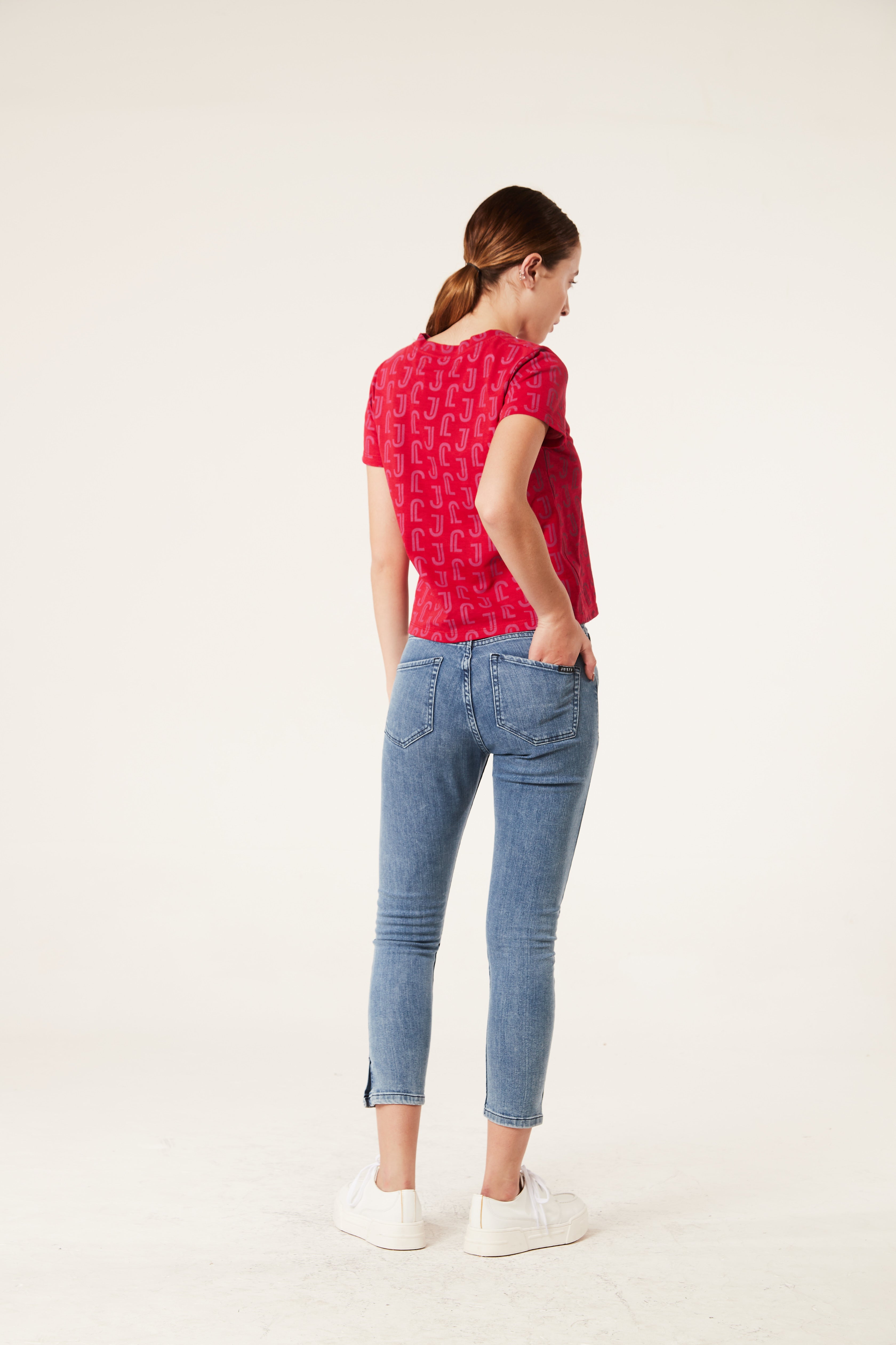 SKINNY ULTRECHT CELESTE - Justa Osadia - Justa Osadia - JEAN