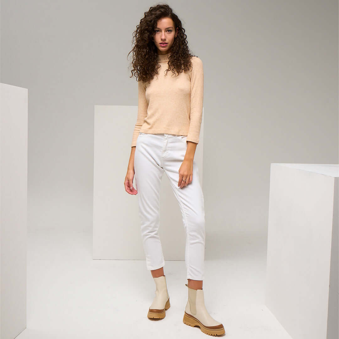 SKINNY ULTRECHT BLANCO - Justa Osadia - Justa Osadia - JEAN