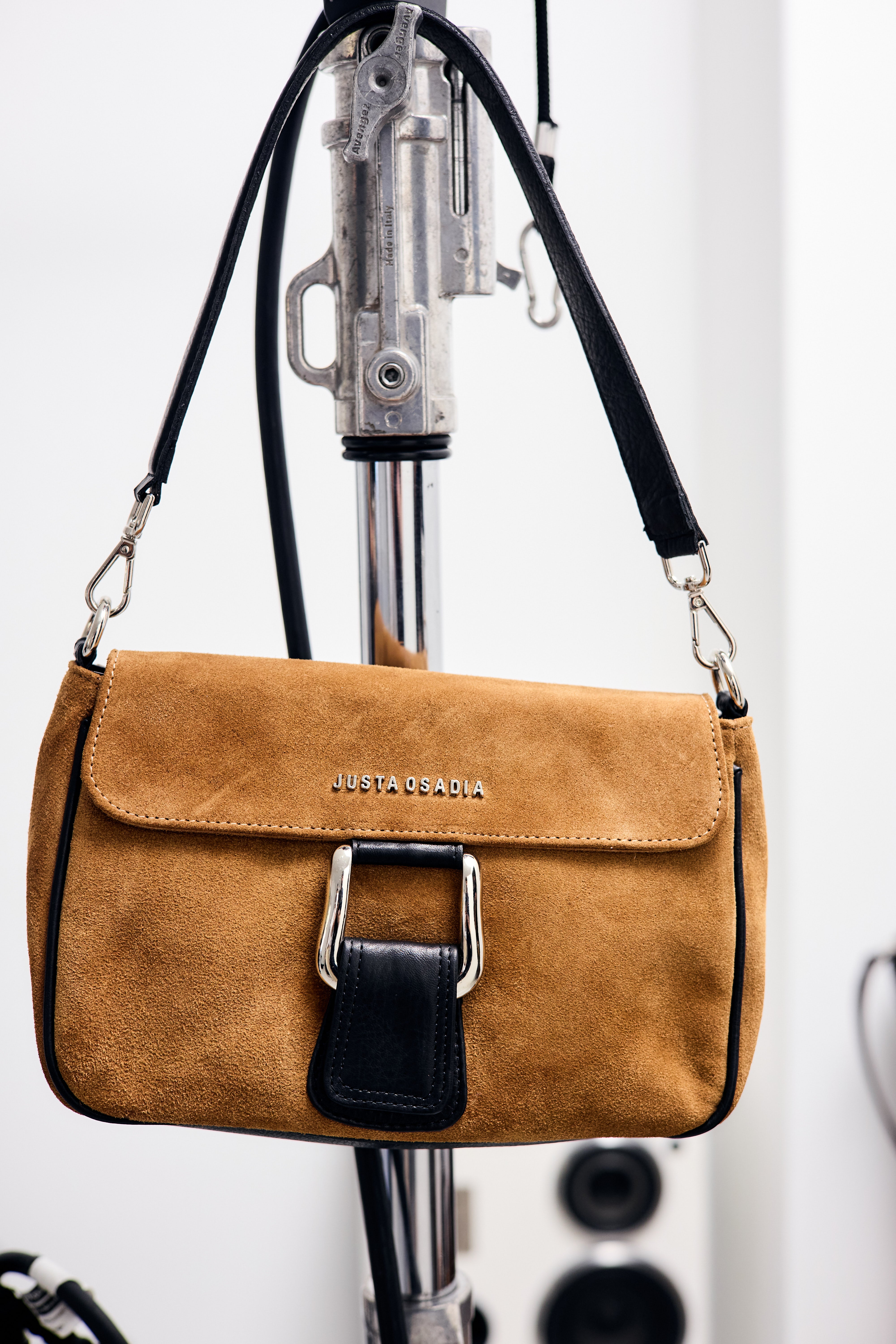 CARTERA LOCOMOTIVE  - CUERO - GAMUZA