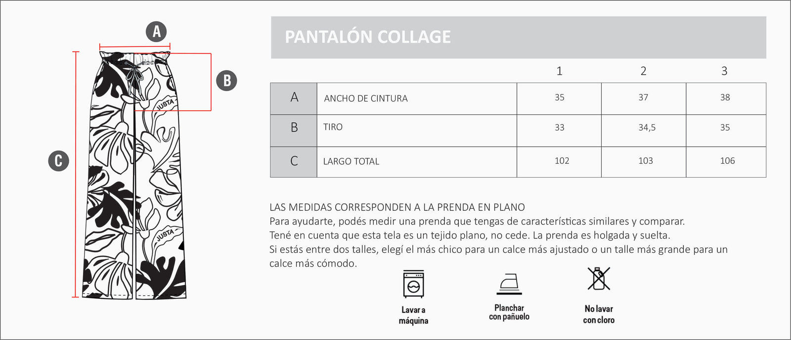 PANTALON COLLAGE