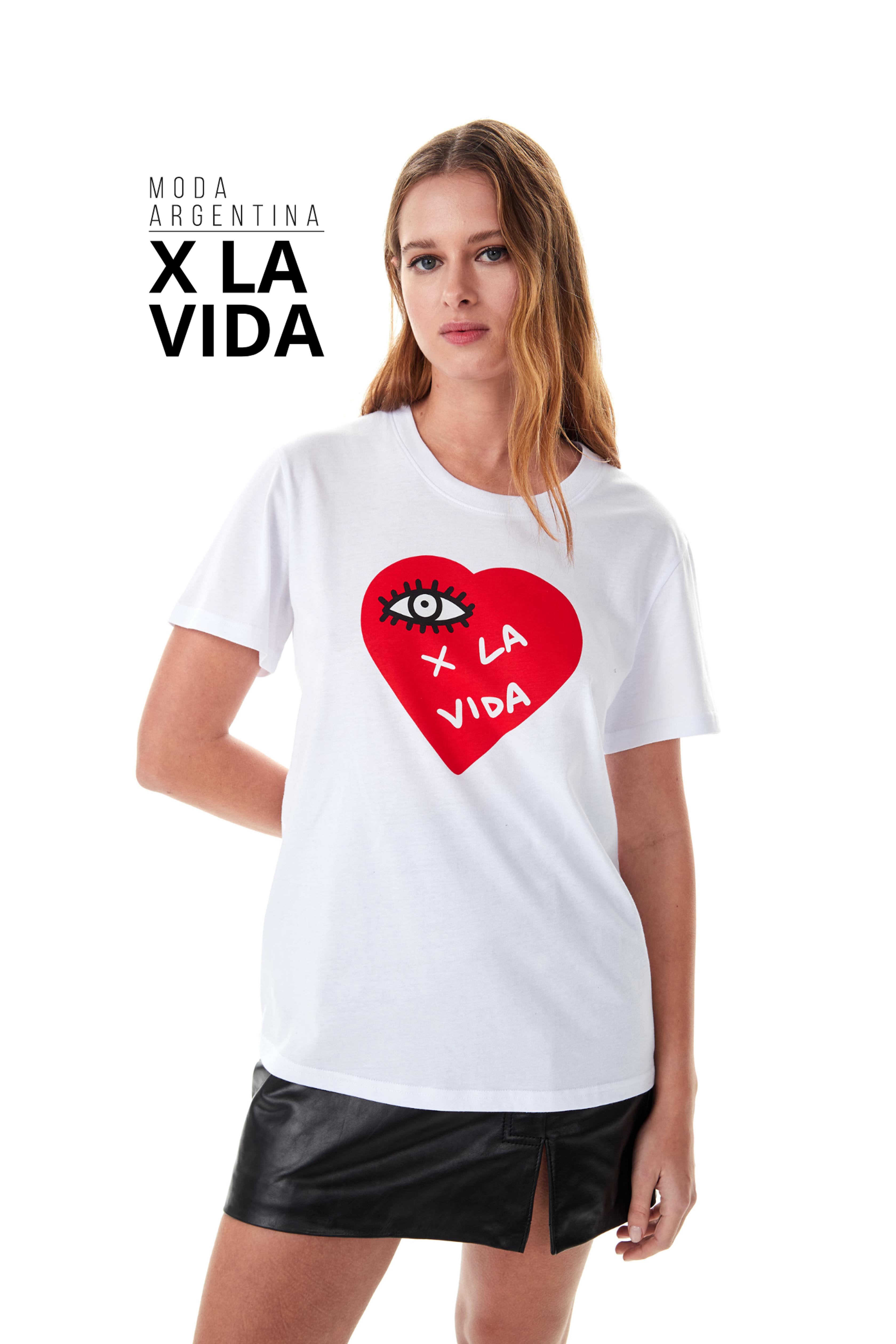 REMERA X LA VIDA