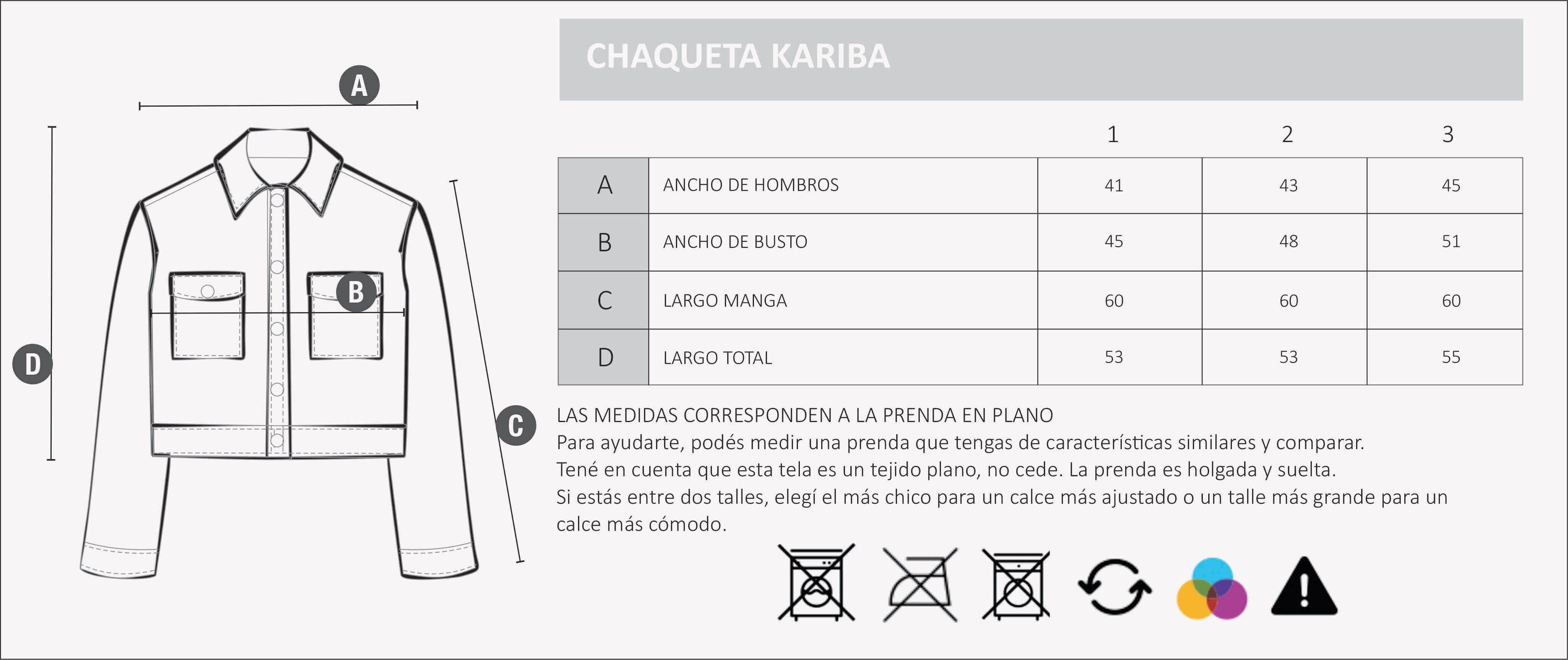 CHAQUETA KARIBA - Justa Osadia - Justa Osadia - Indumentaria